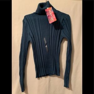 Energie ribbed long sleeve turtleneck